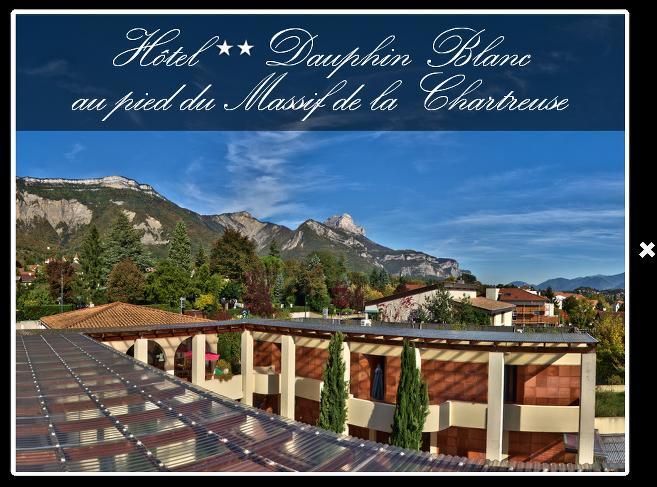 מלון Saint Ismier Le Dauphin Blanc מראה חיצוני תמונה